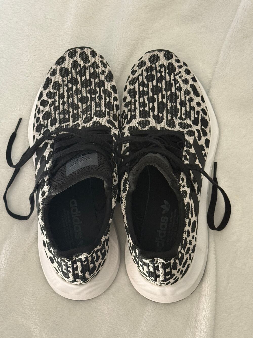 adidas Swift Run 1.0 Leopard / Cheetah Print Sneakers, 10
